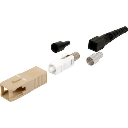 Quest Technology International Sc Fiber Optic Connector - (Simplex) Multi-Mode W/ Boot NFO-3001